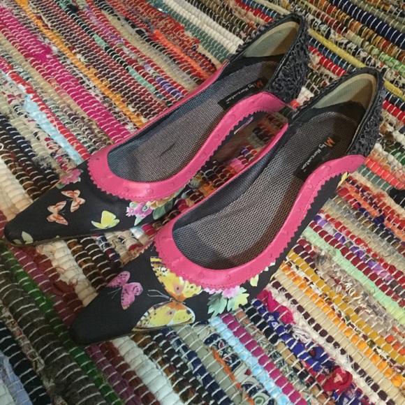 M by Morenatom Black Butterfly Brazilian Wedge - Picture 2 of 6